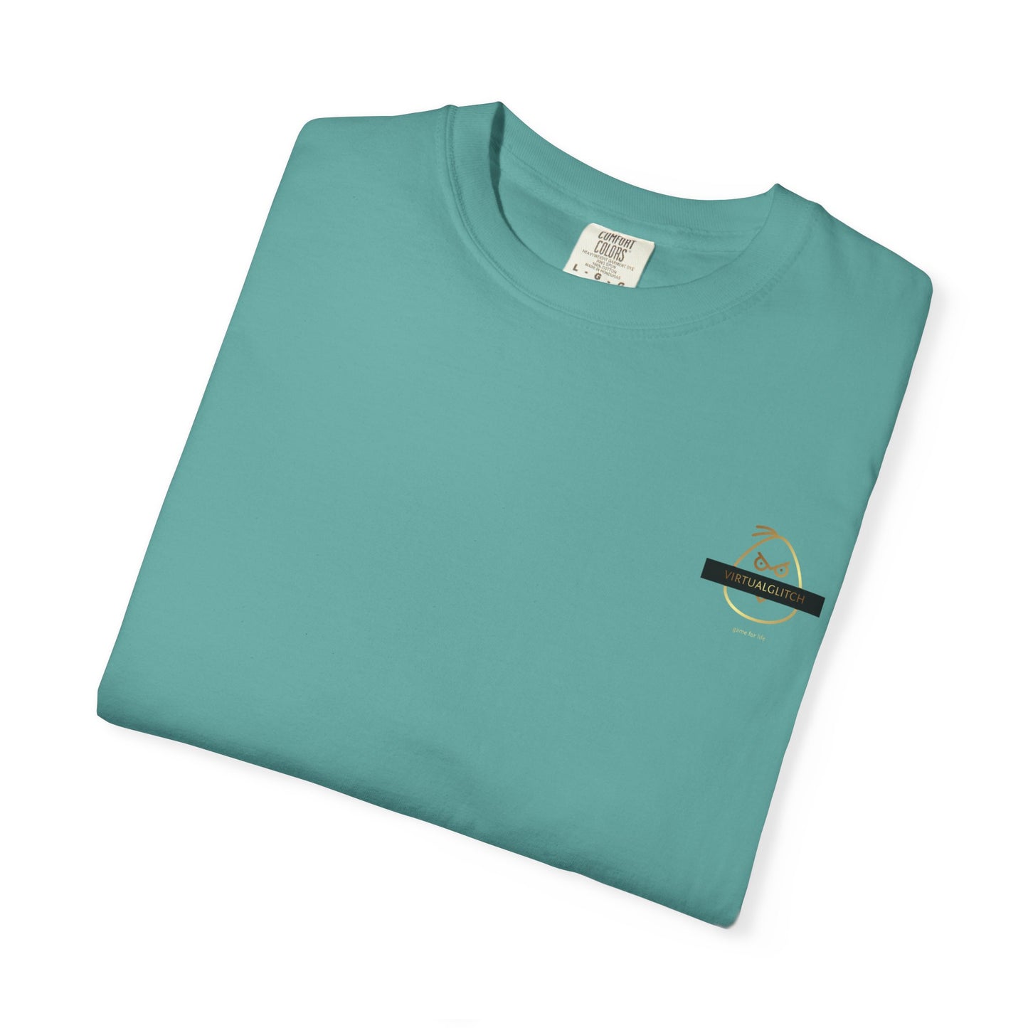 Virtual Glitch Unisex Garment-Dyed T-Shirt - Fun & Stylish Tee for Game Lovers