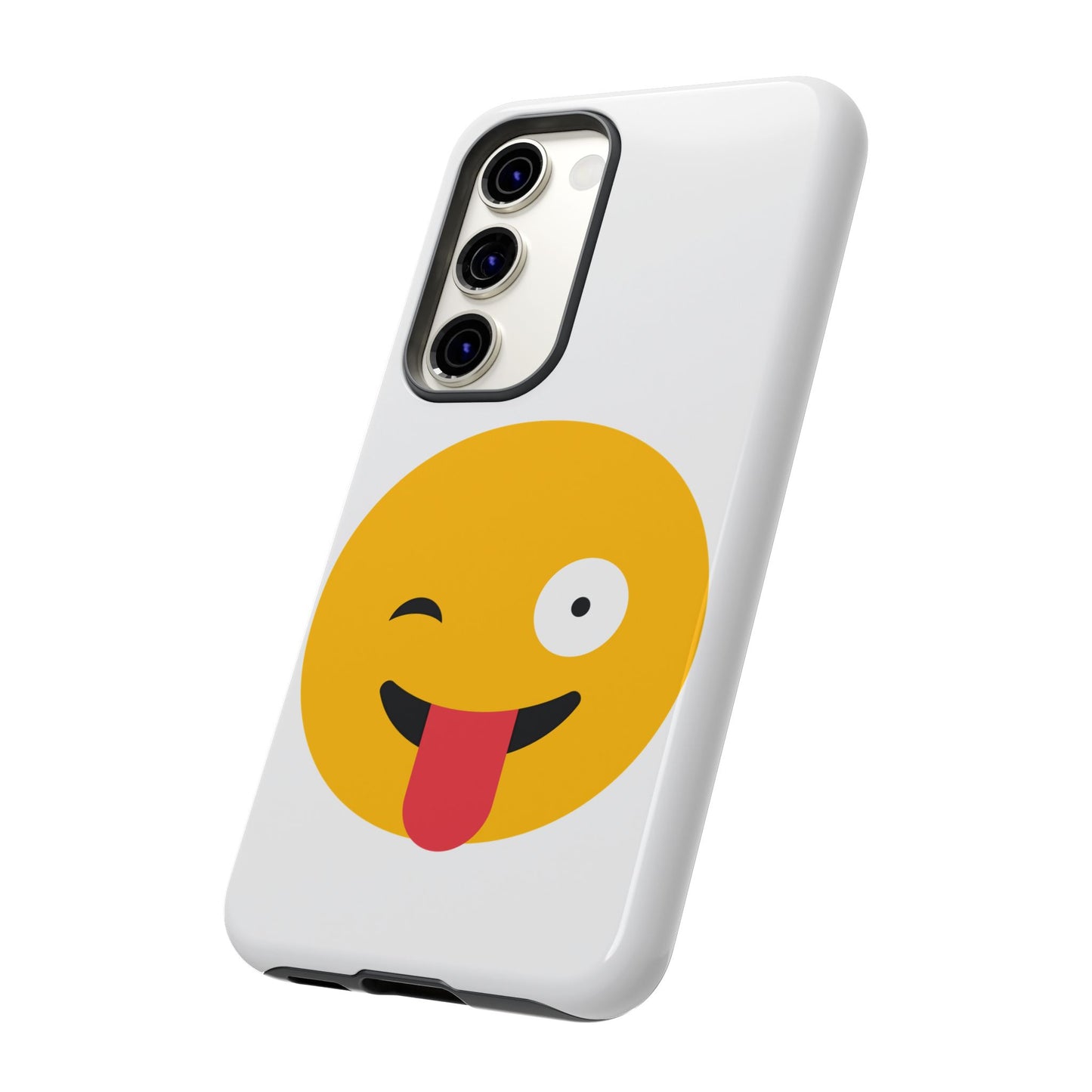 Playful Emoji Phone Case - Tough Cases for Fun Vibes