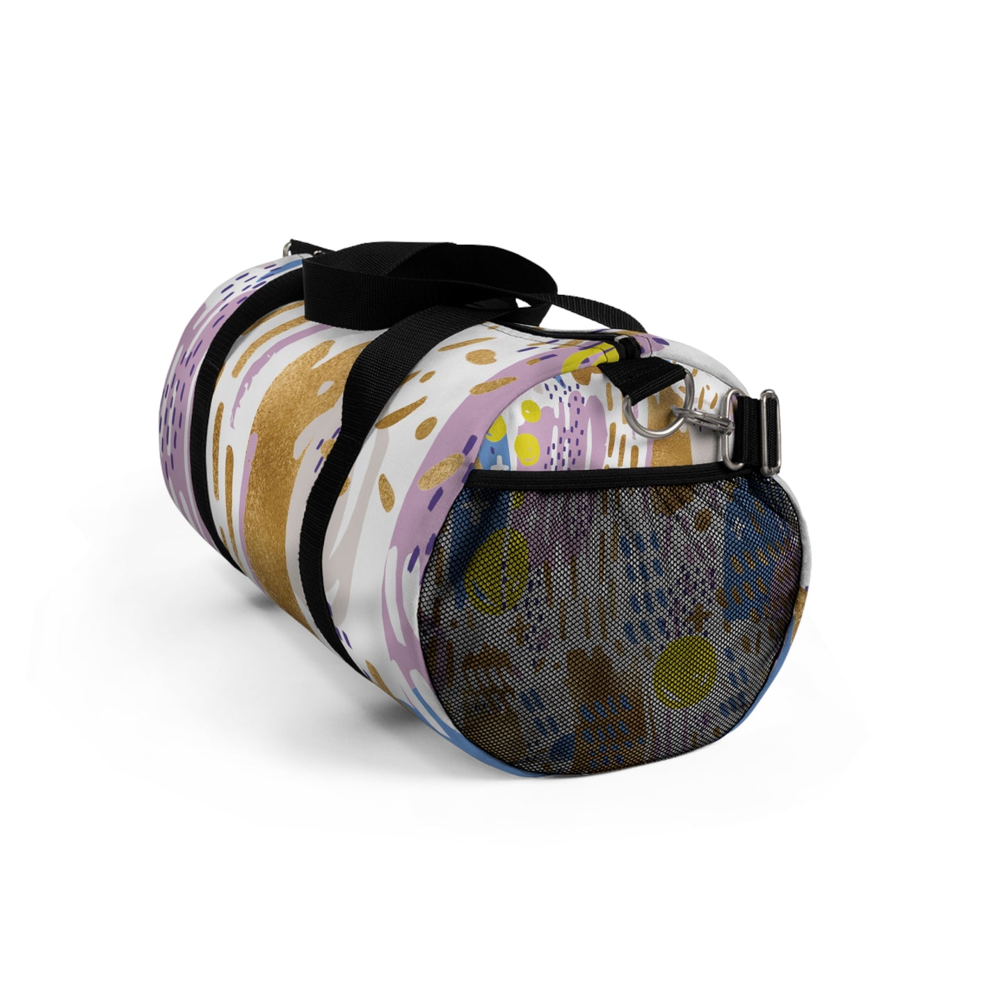 Stylish Abstract Pattern Duffel Bag for Gym & Travel