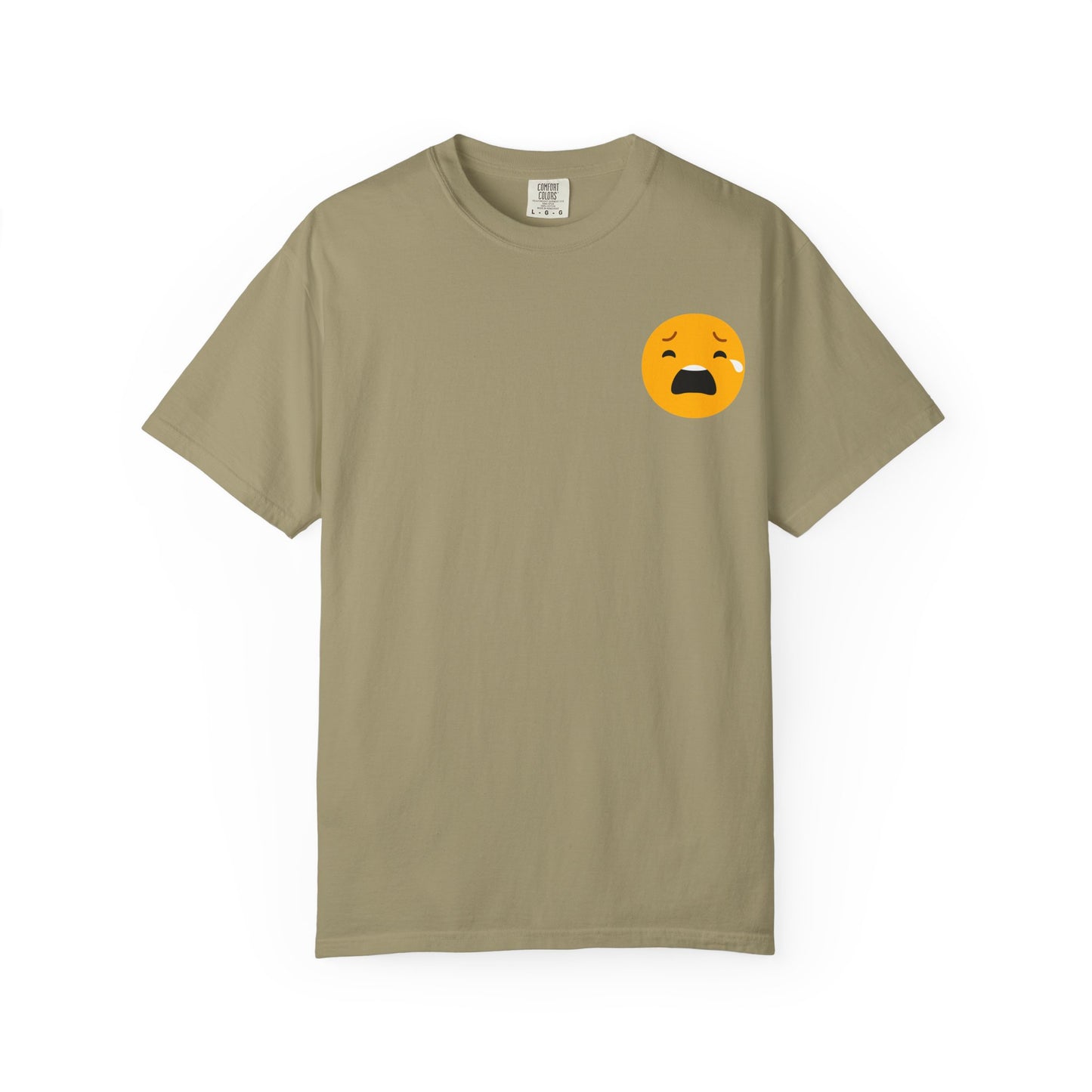 Emotional Support Unisex Tee - Sad Emoji Graphic T-Shirt