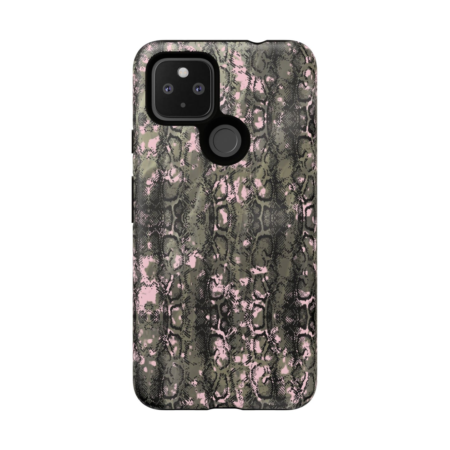 Stylish Snake Print Phone Case for Tough Protection