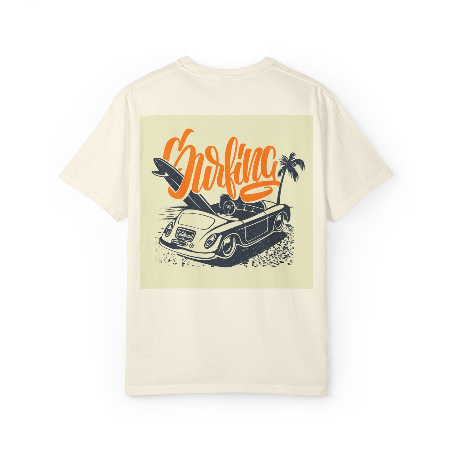Retro Surfing Unisex T-Shirt, Beach Vibe Tee, Summer Casual Wear, Vacation Shirt, Surf Lover Gift, Ocean Adventure Top