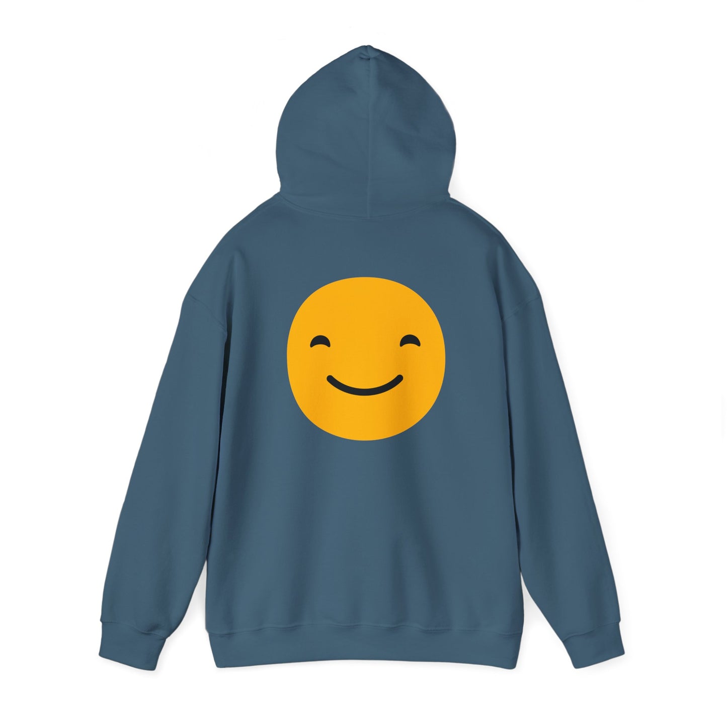Smiley Face Unisex Hoodie - Happy Vibe Sweatshirt