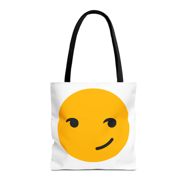 Playful Smiley Tote Bag - Cute and Fun Design for Everyday Use