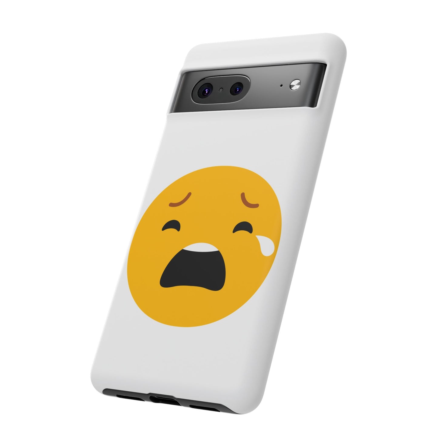 Emotional Tough Case – Sad Emoji Phone Case for Supportive Gifts