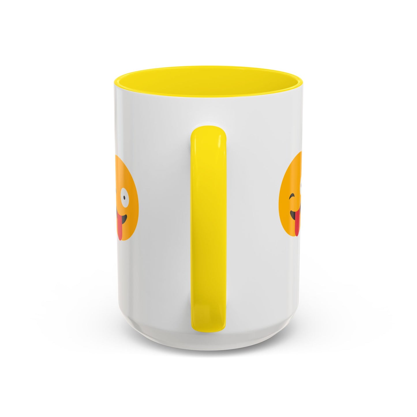 Playful Emoji Coffee Mug | Fun Yellow Faces 11oz & 15oz