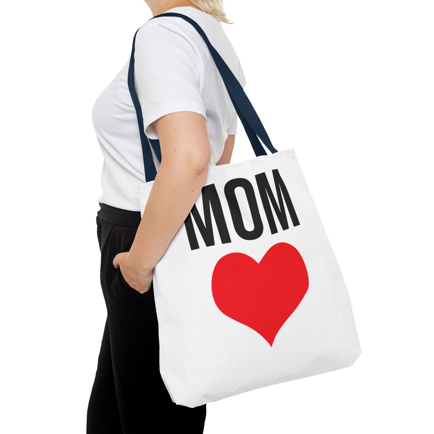 Mom Love Tote Bag | Perfect for Mother's Day, Birthday Gift, Grocery Shopping, Personalized Gift, Eco-Friendly
