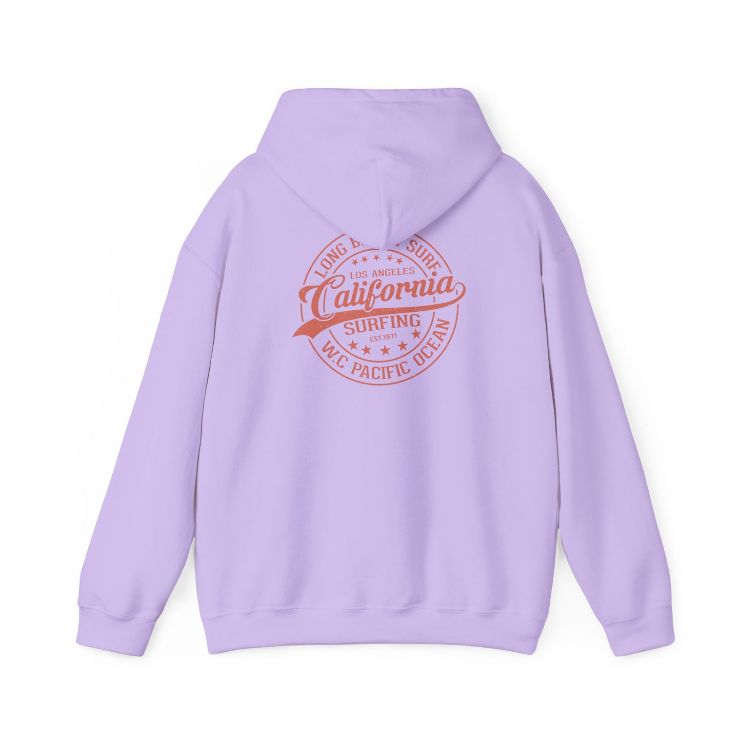 California Surf Hoodie, Cozy Sweatshirt for Beach Lovers, Perfect Gift for Surfers, Summer Vibes Apparel, Unisex Surfing