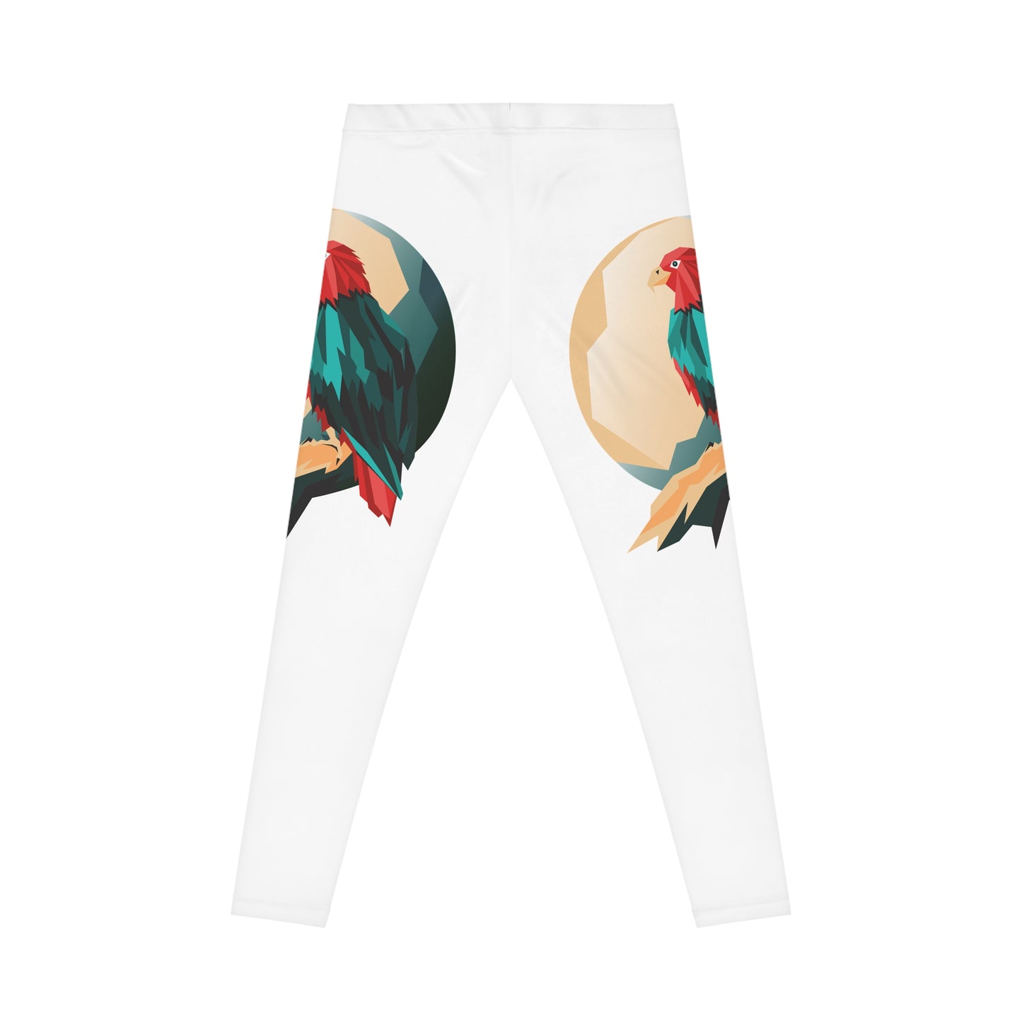 Tropical Bird Graphic Women's Casual Leggings