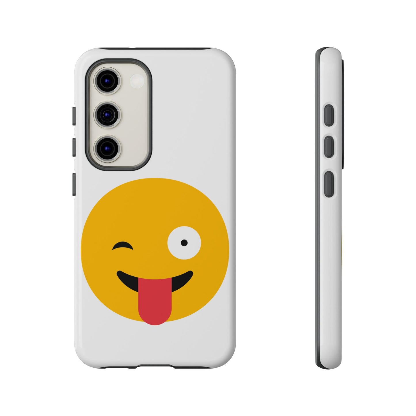 Playful Emoji Phone Case - Tough Cases for Fun Vibes