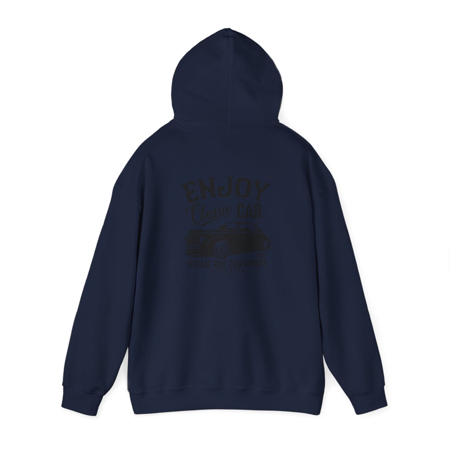 Vintage Car Lover's Hoodie - Enjoy Classic Car Design