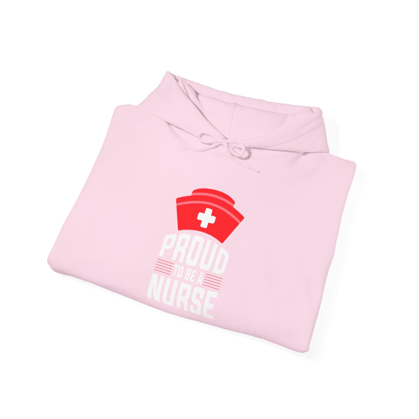Nurse Life Hoodie - Unisex Heavy Blend™ Sweatshirt with Red Cross Design