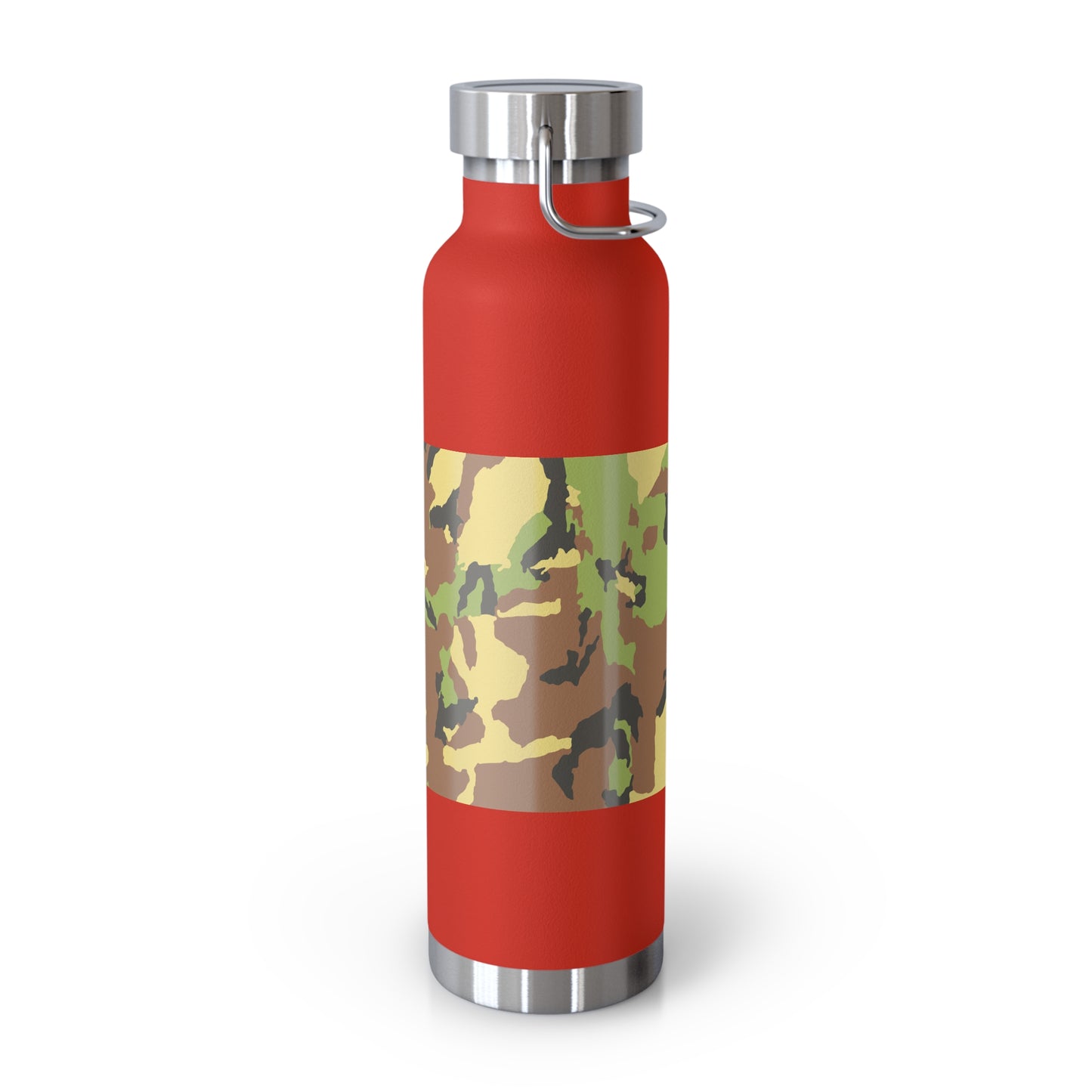 Camouflage Insulated Water Bottle - 22oz Durable Travel Flask