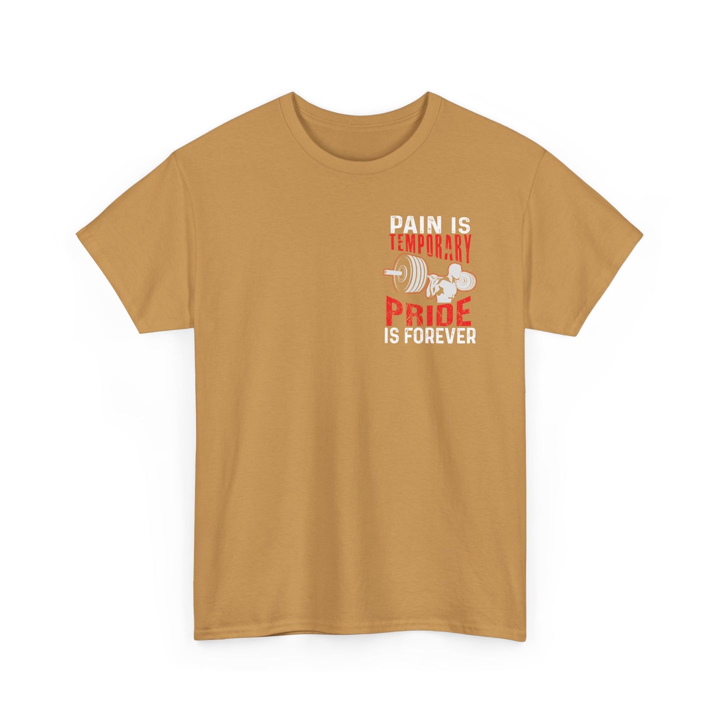 Temporary Pride Unisex Cotton Tee, Fitness Shirt, Apparel, Workout Top, Gift, Celebration Tee