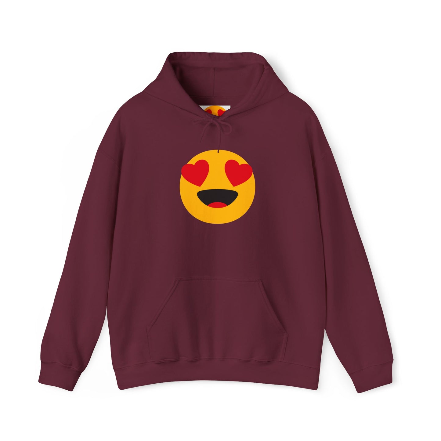 Heart Eyes Emoji Hoodie - Unisex Heavy Blend™ Sweatshirt