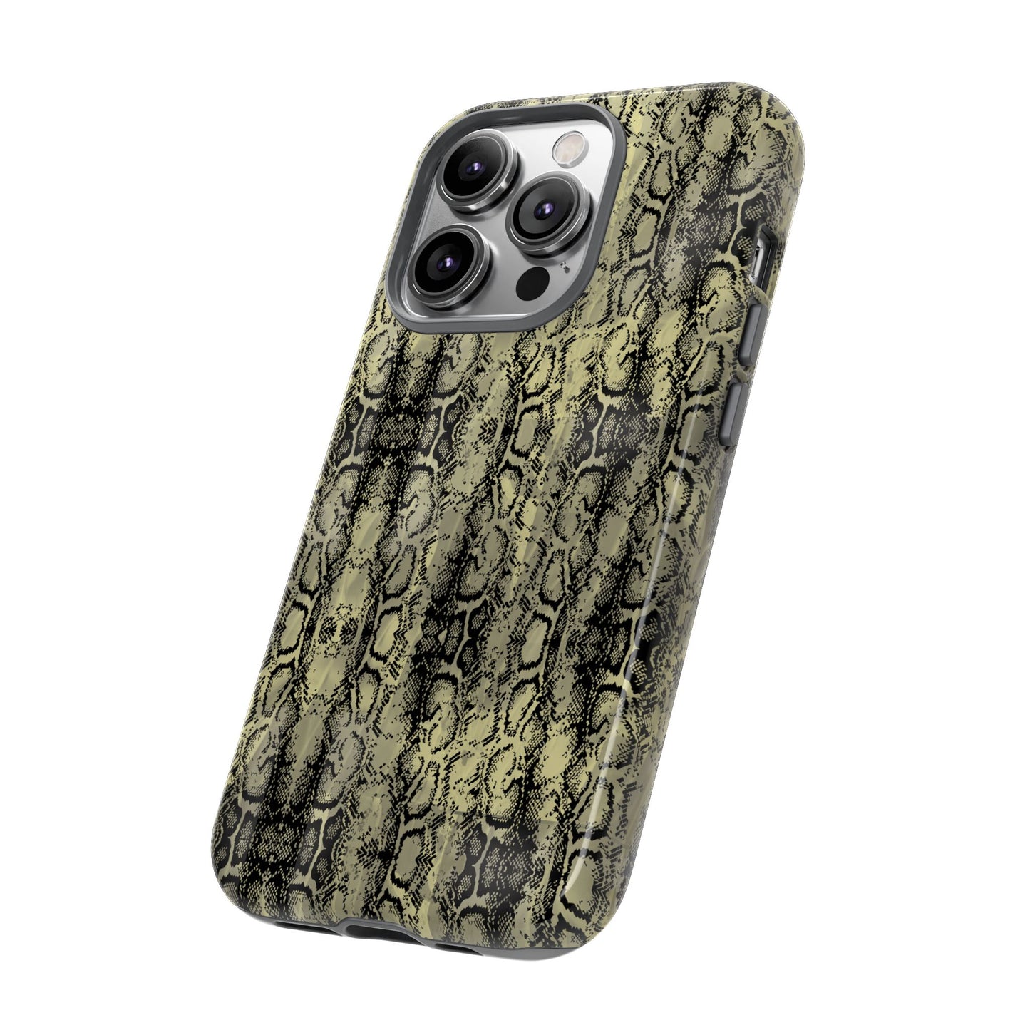 Snake Pattern Phone Case – Tough & Stylish Protection for Your Device Show off your wild side while keeping your phone protected with this sleek snake pattern case—designed for both fashion and function.