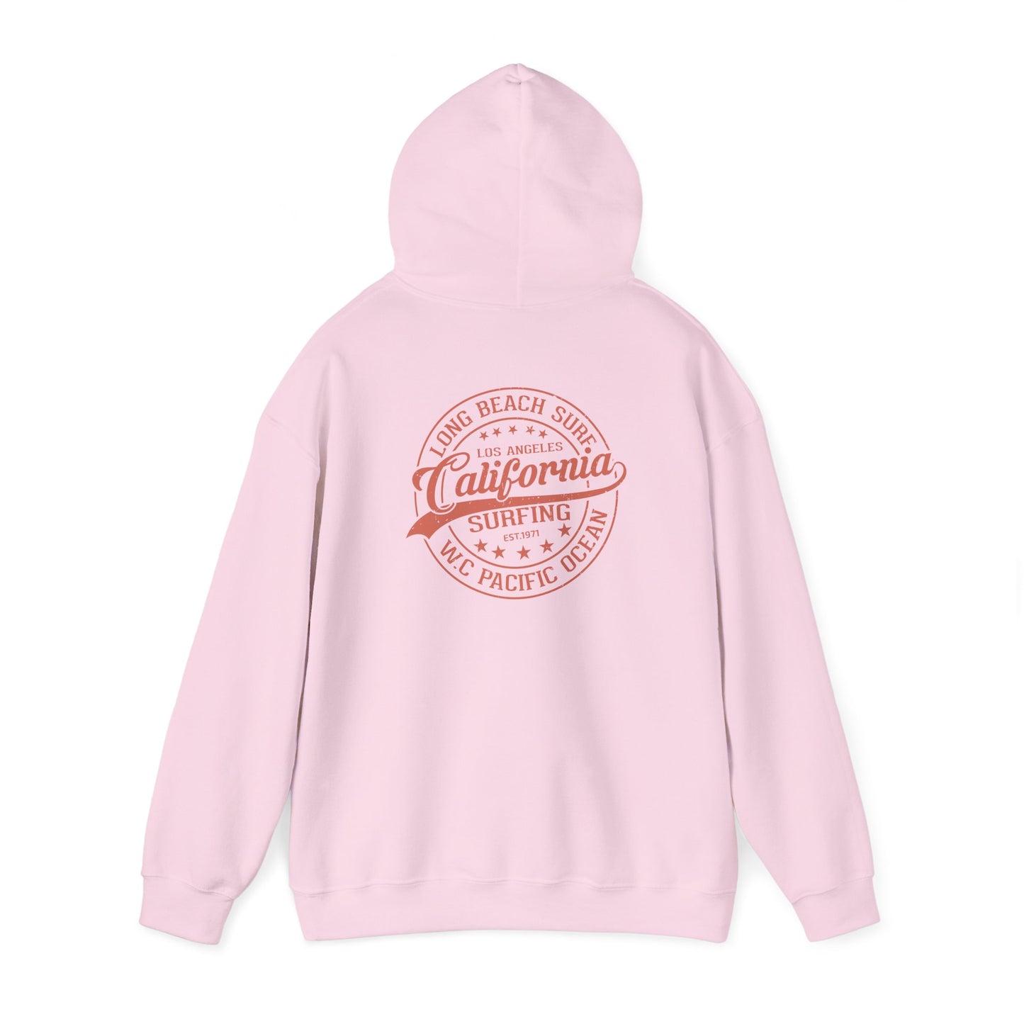 California Surf Hoodie, Cozy Sweatshirt for Beach Lovers, Perfect Gift for Surfers, Summer Vibes Apparel, Unisex Surfing