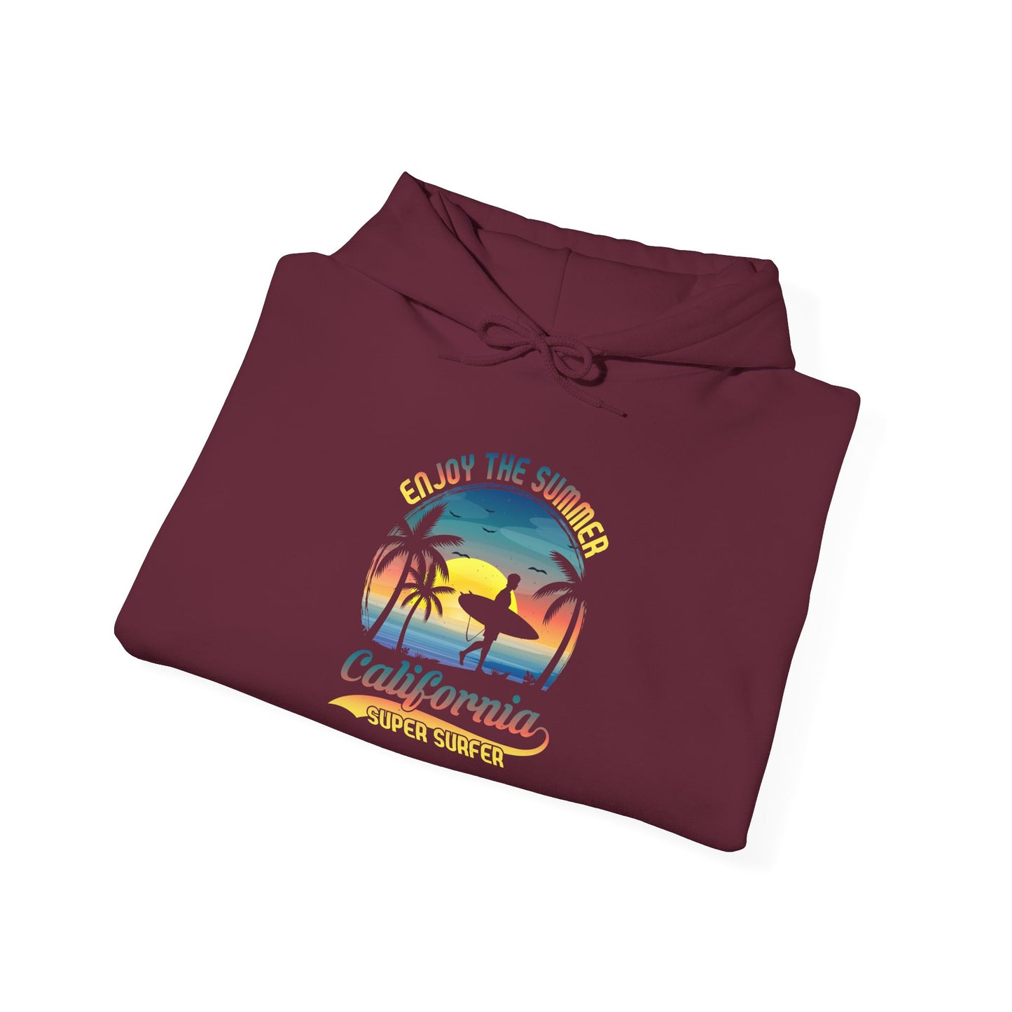 Unisex Heavy Blend™Hooded Sweatshirt California surfing is more than just a sport it’s a lifestyle,a culture, vibe 🌊🏄♂️