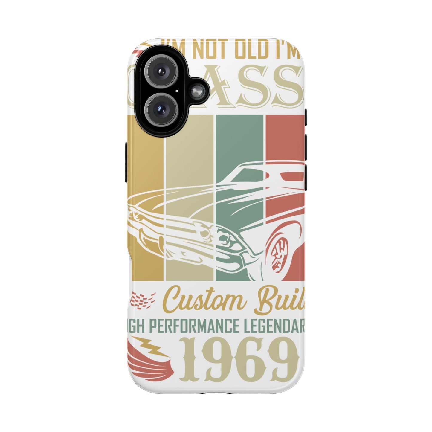 Vintage Classic Car Tough Case - Retro 1969 Design