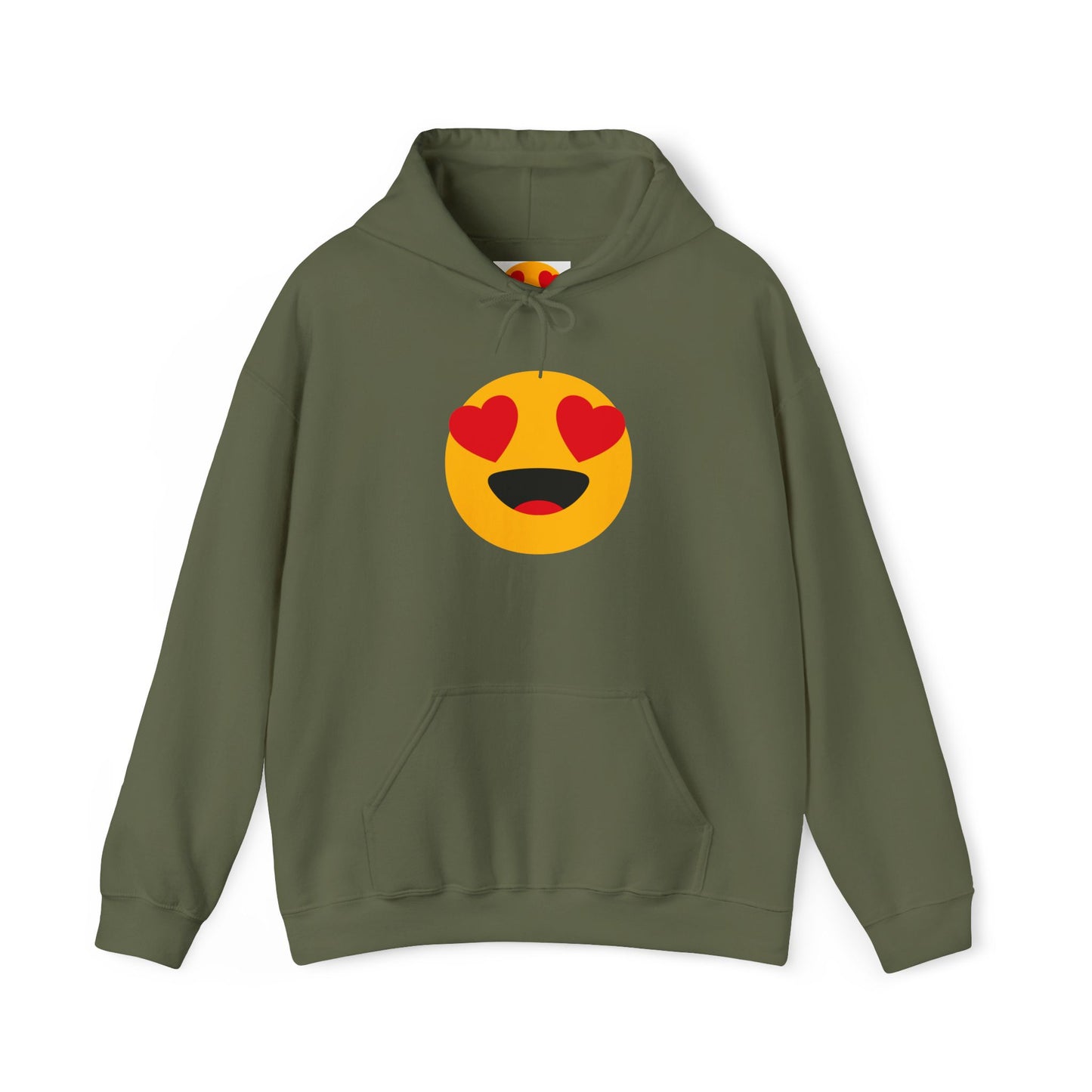 Heart Eyes Emoji Hoodie - Unisex Heavy Blend™ Sweatshirt