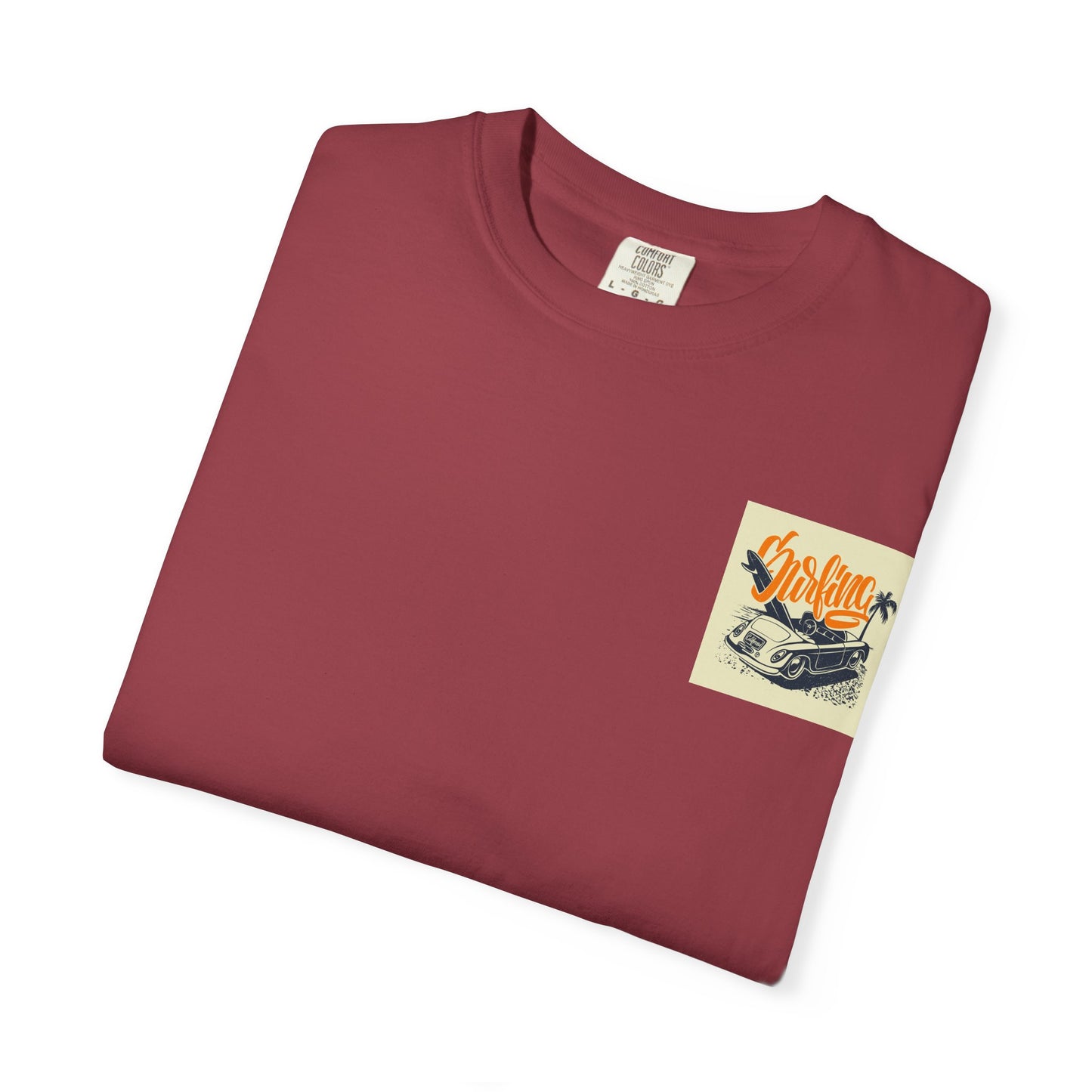 Retro Surfing Unisex T-Shirt, Beach Vibe Tee, Summer Casual Wear, Vacation Shirt, Surf Lover Gift, Ocean Adventure Top