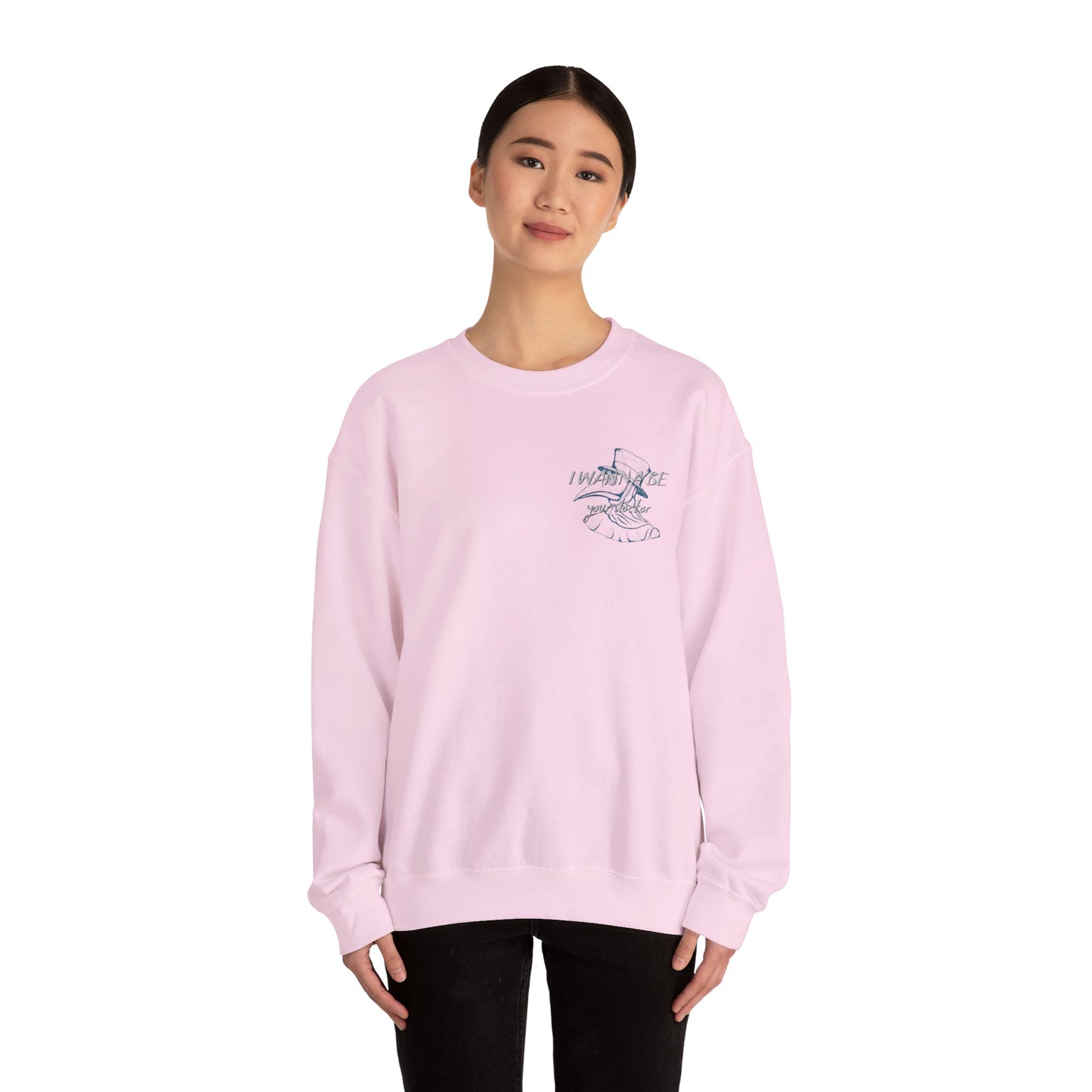 I Want to Be Wild Unisex Crewneck Sweatshirt - Cozy Fashion for Adventurers