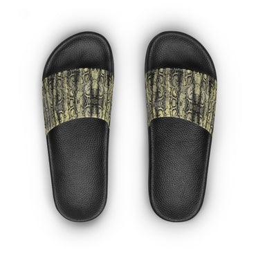 Stylish Snake Print Women's Slide Sandals - Comfortable Summer Footwear