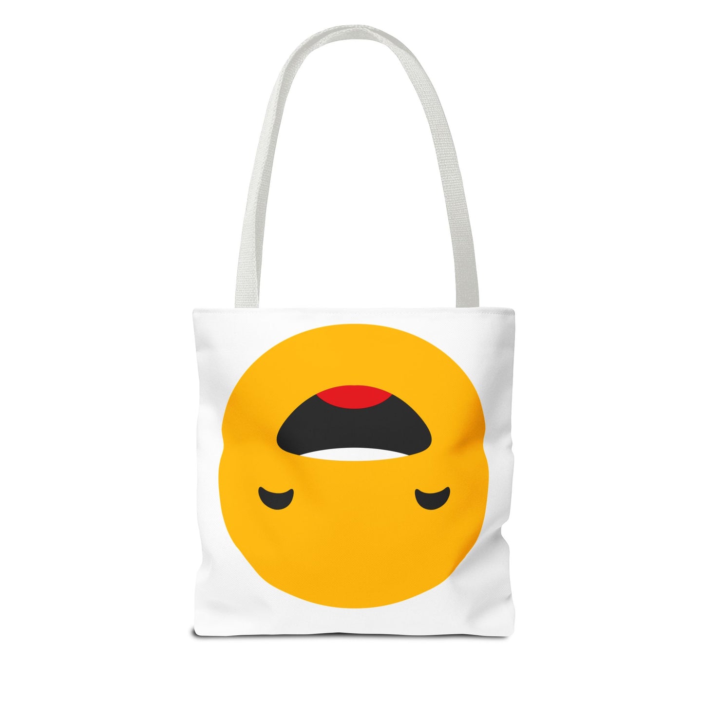 Smiley Face Tote Bag - Fun and Cheerful Reusable Shopping Bag