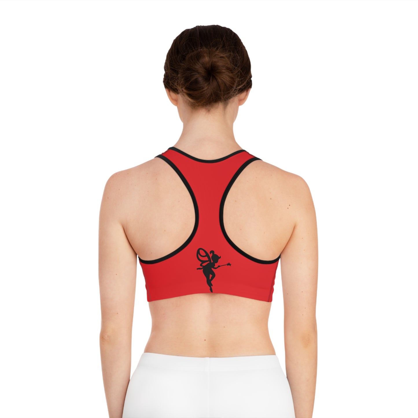 Red Fantasy Fairy Sports Bra – Stylish and Comfortable Activewear