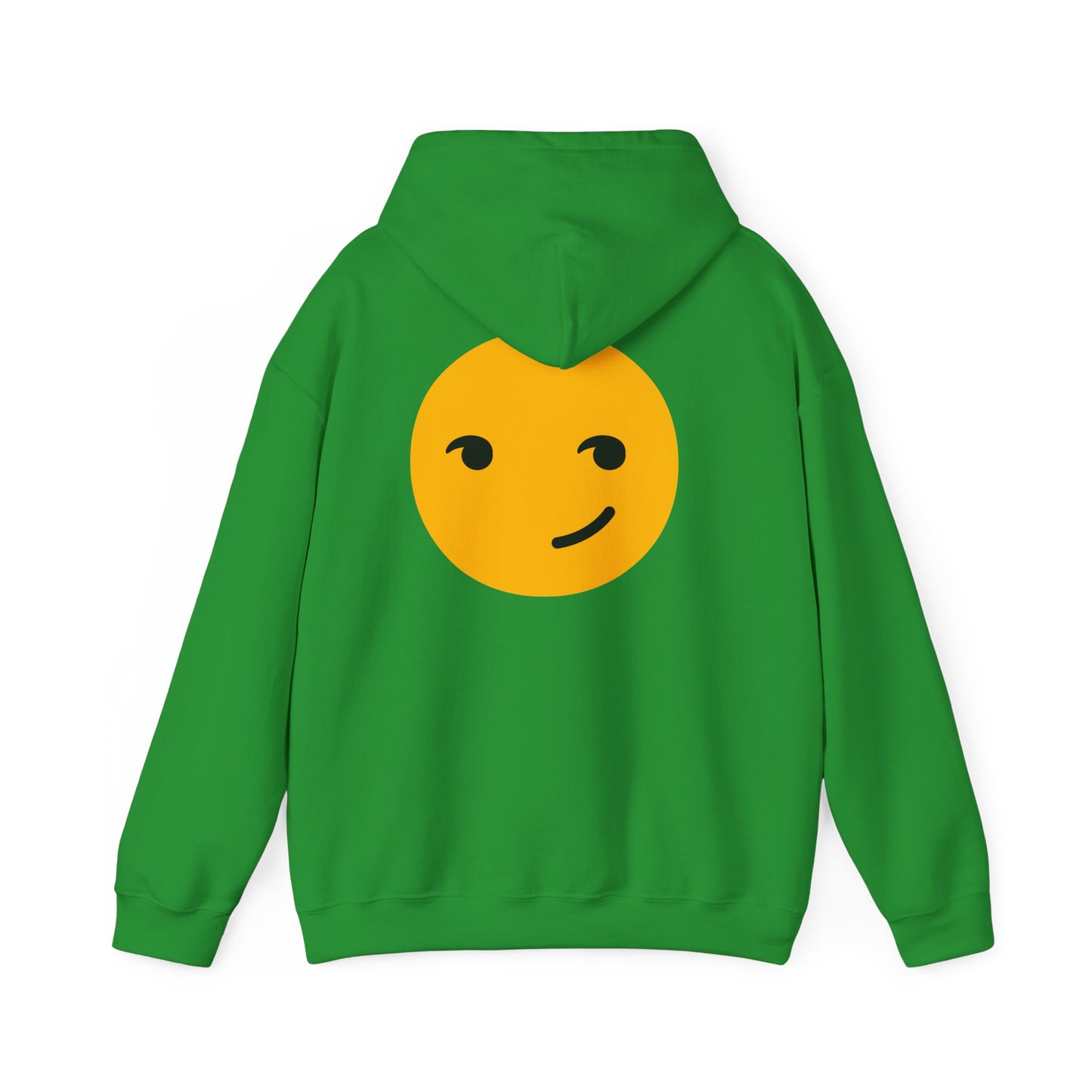 Smiley Face Unisex Heavy Blend Hooded Sweatshirt – Cozy & Playful Comfort for All Occasions