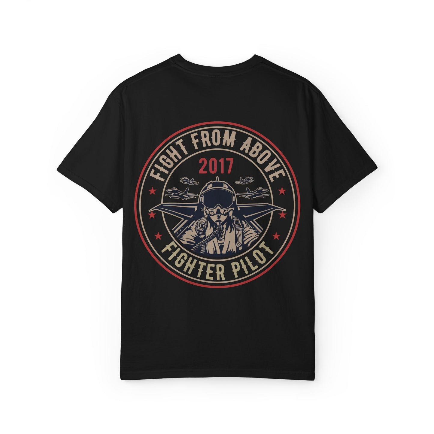 Vintage Fighter Pilot T-Shirt, Unisex Aviation Tee, Gift for Aviation Lovers, Military Shirt, Airplane Enthusiast Apparel