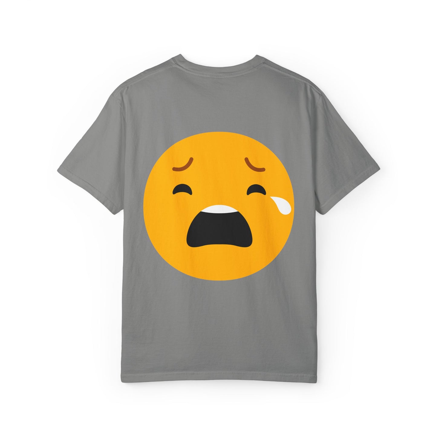 Emotional Support Unisex Tee - Sad Emoji Graphic T-Shirt