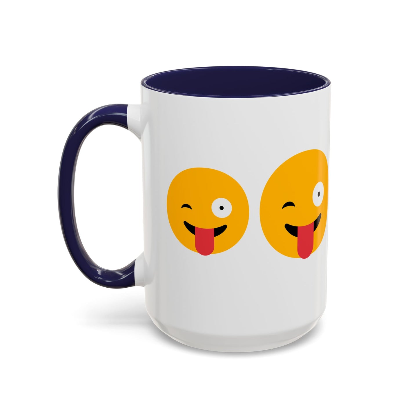 Playful Emoji Coffee Mug | Fun Yellow Faces 11oz & 15oz