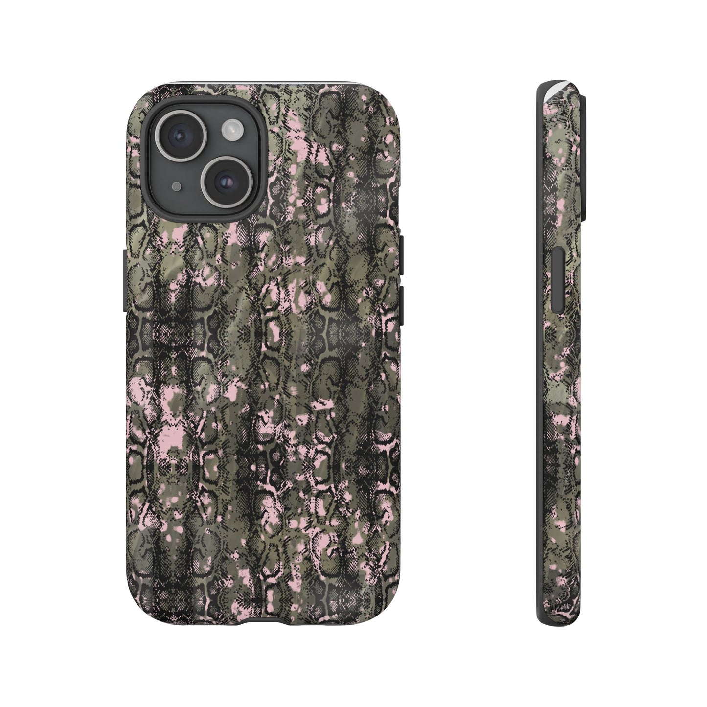 Camo Snake Pattern Phone Case – Rugged Protection Meets Bold Style Turn heads while protecting your phone with this fierce camo snake pattern case—where urban edge meets outdoor grit.