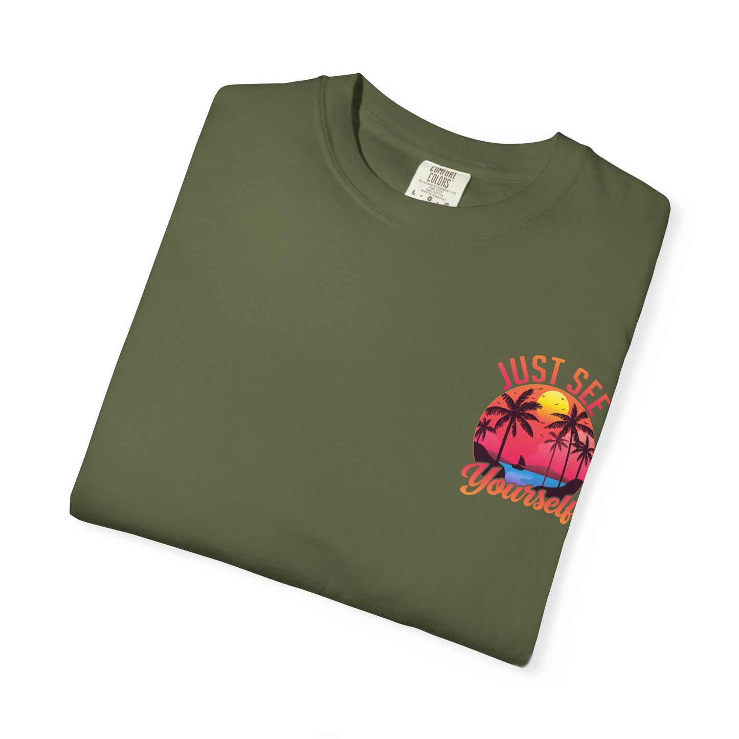 Tropical Vibes T-Shirt, Summer Casual Tee, Unisex Streetwear, Vacation Shirt, Beach Life Apparel, Gift for Travelers