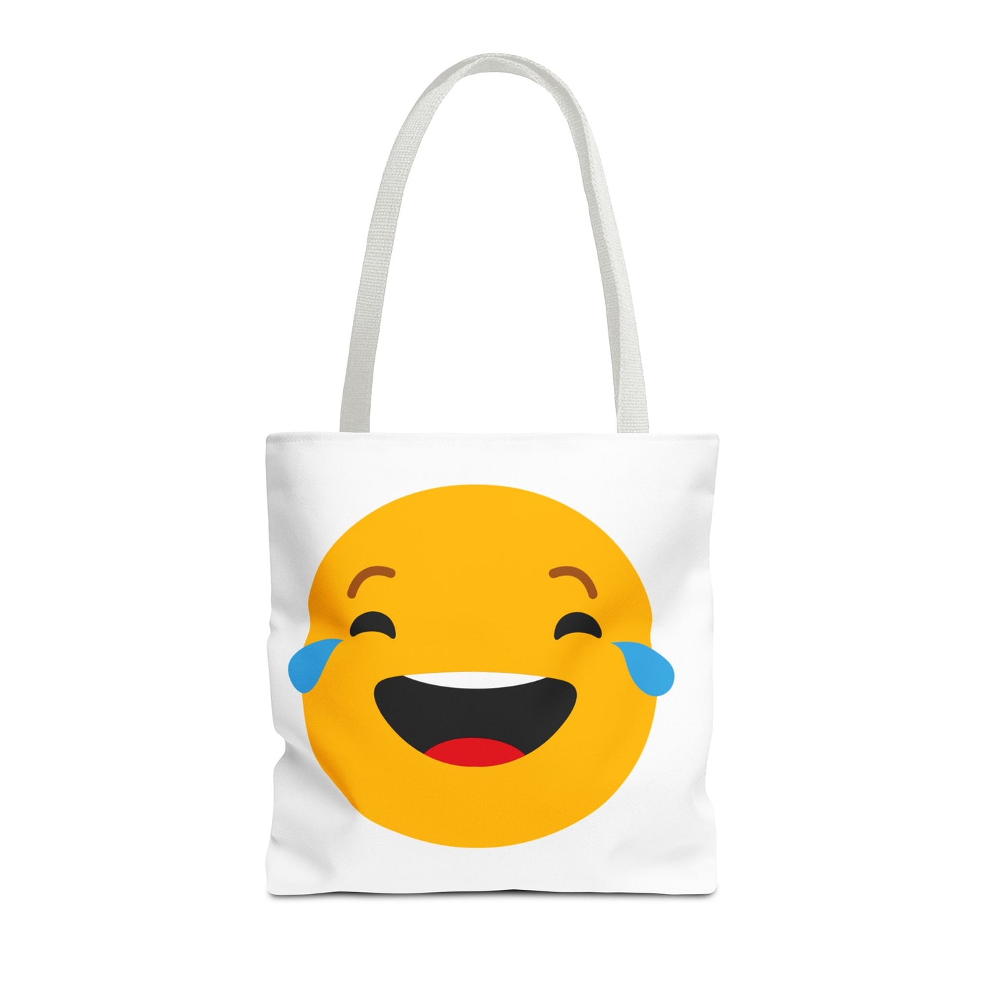 Funny Emoji Tote Bag - Smiling & Laughing Faces