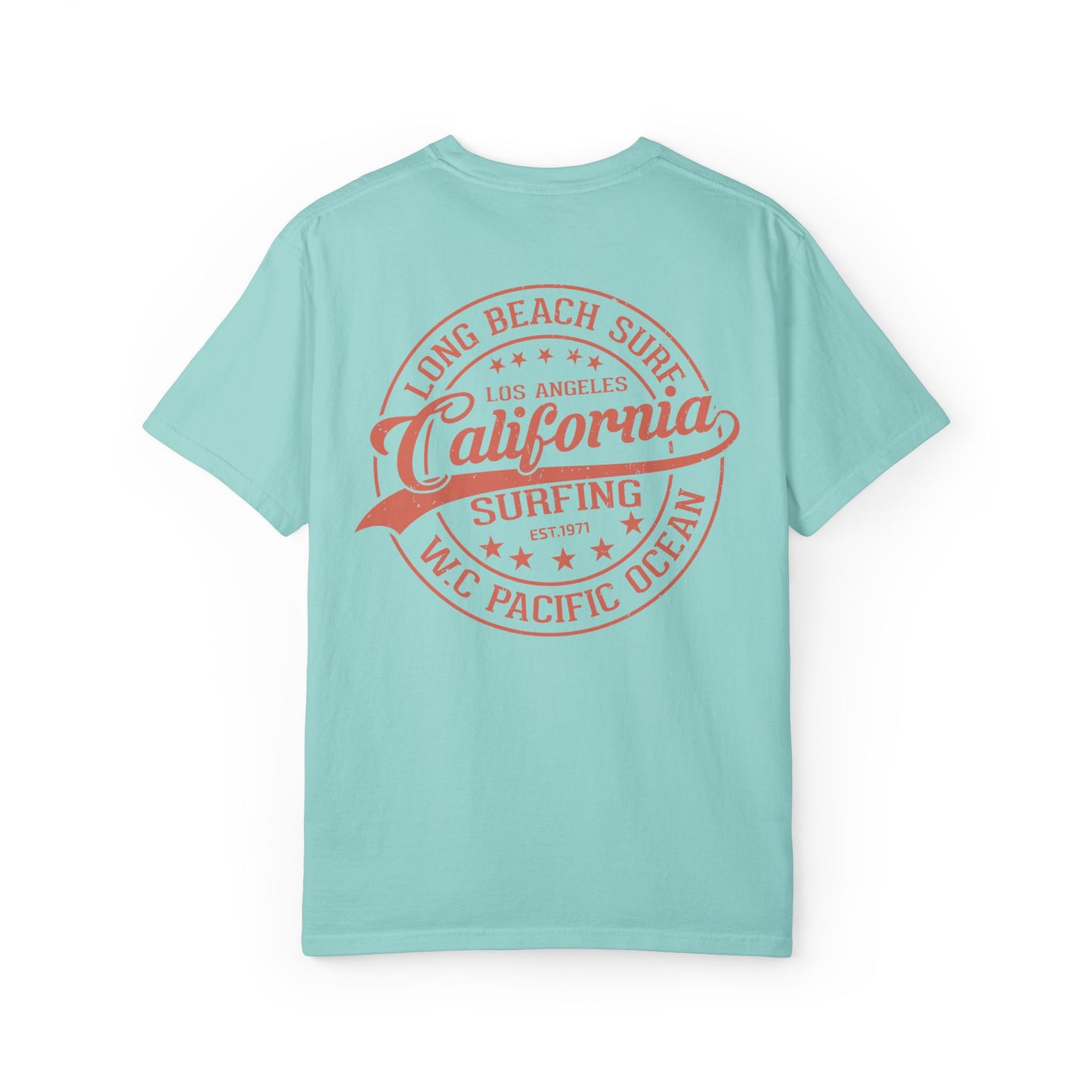 California Surf Unisex T-Shirt, Cozy Beachwear, Gift for Surfers, Summer Attire, Casual Style, Vacation Essential