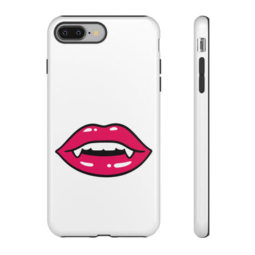 Vampire Mouth Phone Case - Tough Cases for Halloween, Gift for Spooky Lovers, Quirky Phone Accessories, Fun Tech Gear