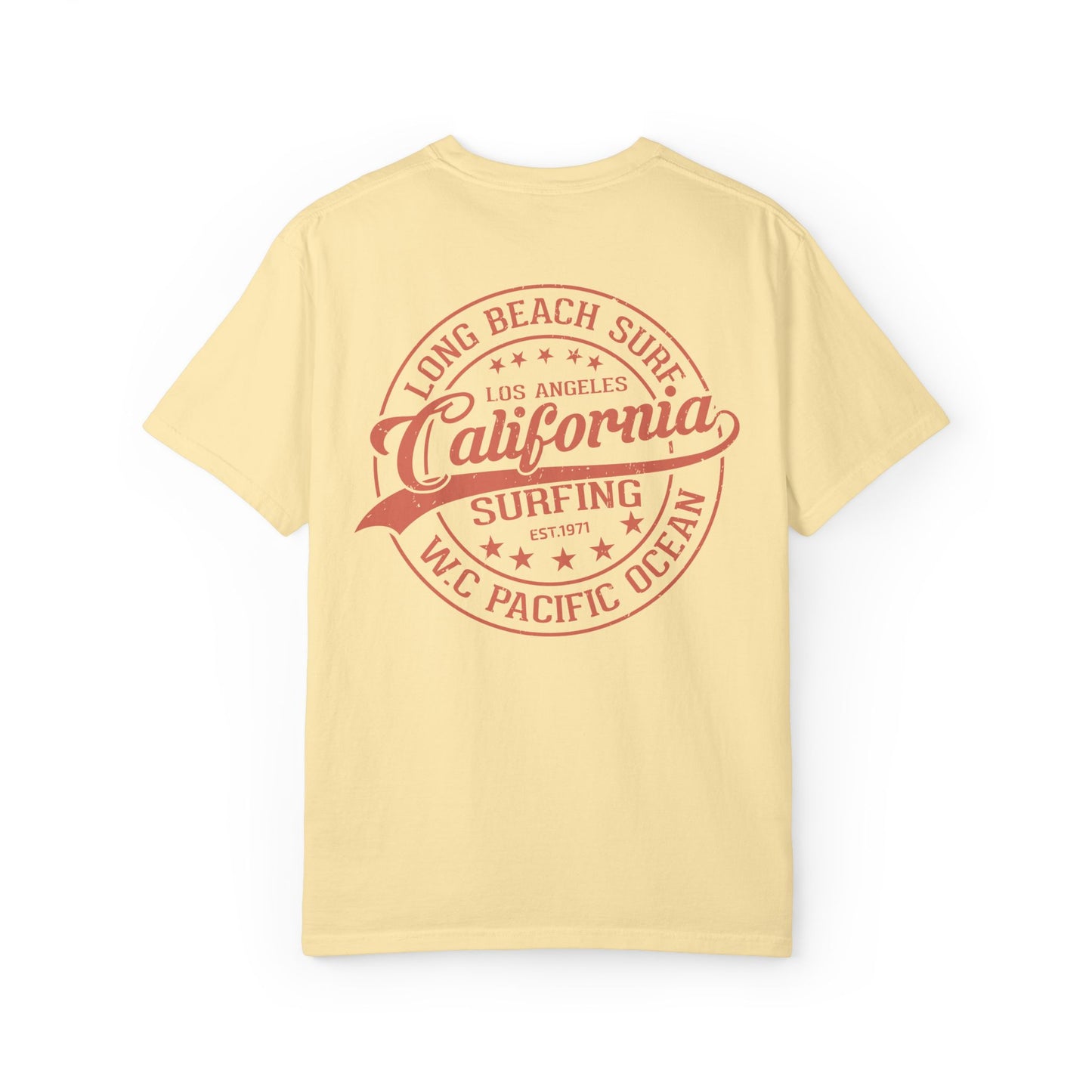 California Surf Unisex T-Shirt, Cozy Beachwear, Gift for Surfers, Summer Attire, Casual Style, Vacation Essential