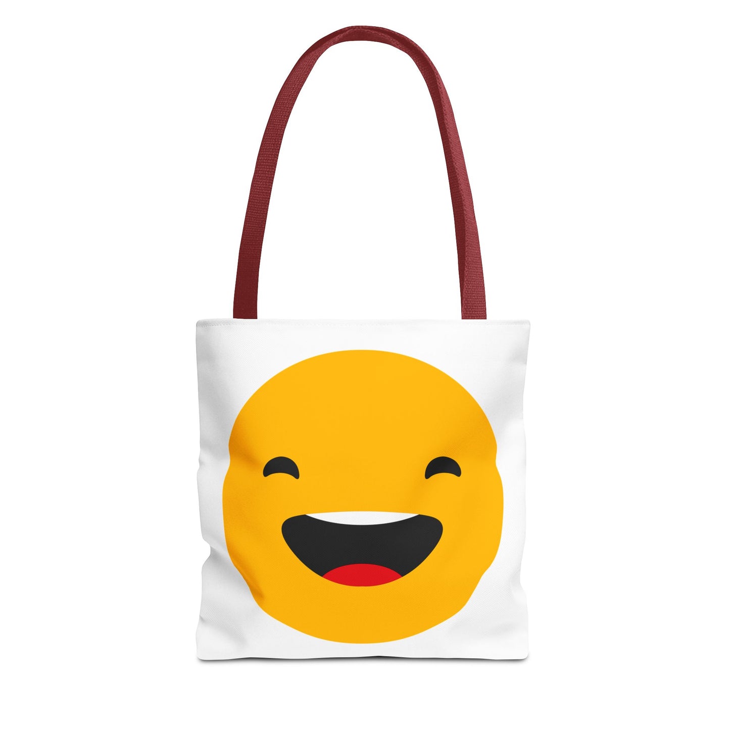 Smiley Face Tote Bag - Fun and Cheerful Reusable Shopping Bag