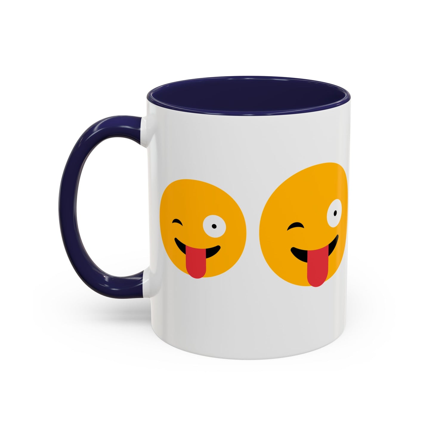 Playful Emoji Coffee Mug | Fun Yellow Faces 11oz & 15oz