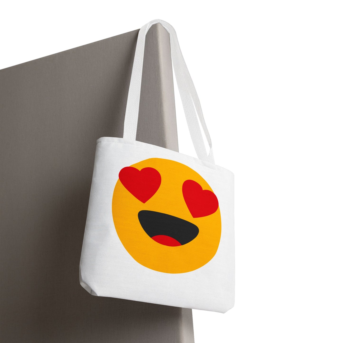Happy Love Emoji Tote Bag - Perfect for Everyday Use and Special Celebrations