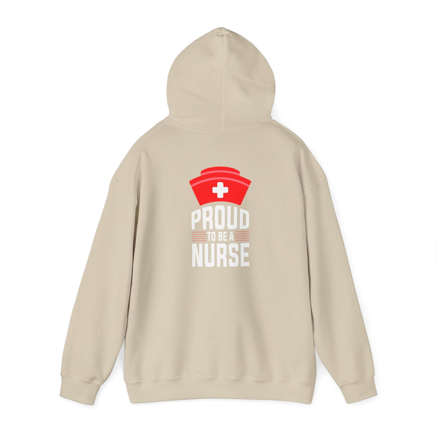 Nurse Life Hoodie - Unisex Heavy Blend™ Sweatshirt with Red Cross Design