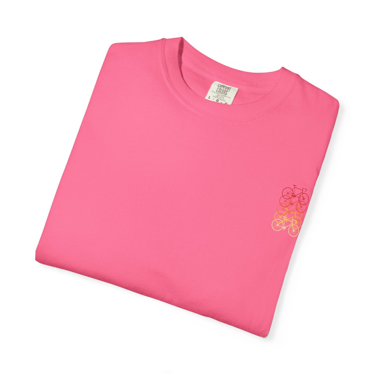 Gradient Bicycle Unisex T-Shirt - Perfect for Cycling Enthusiasts