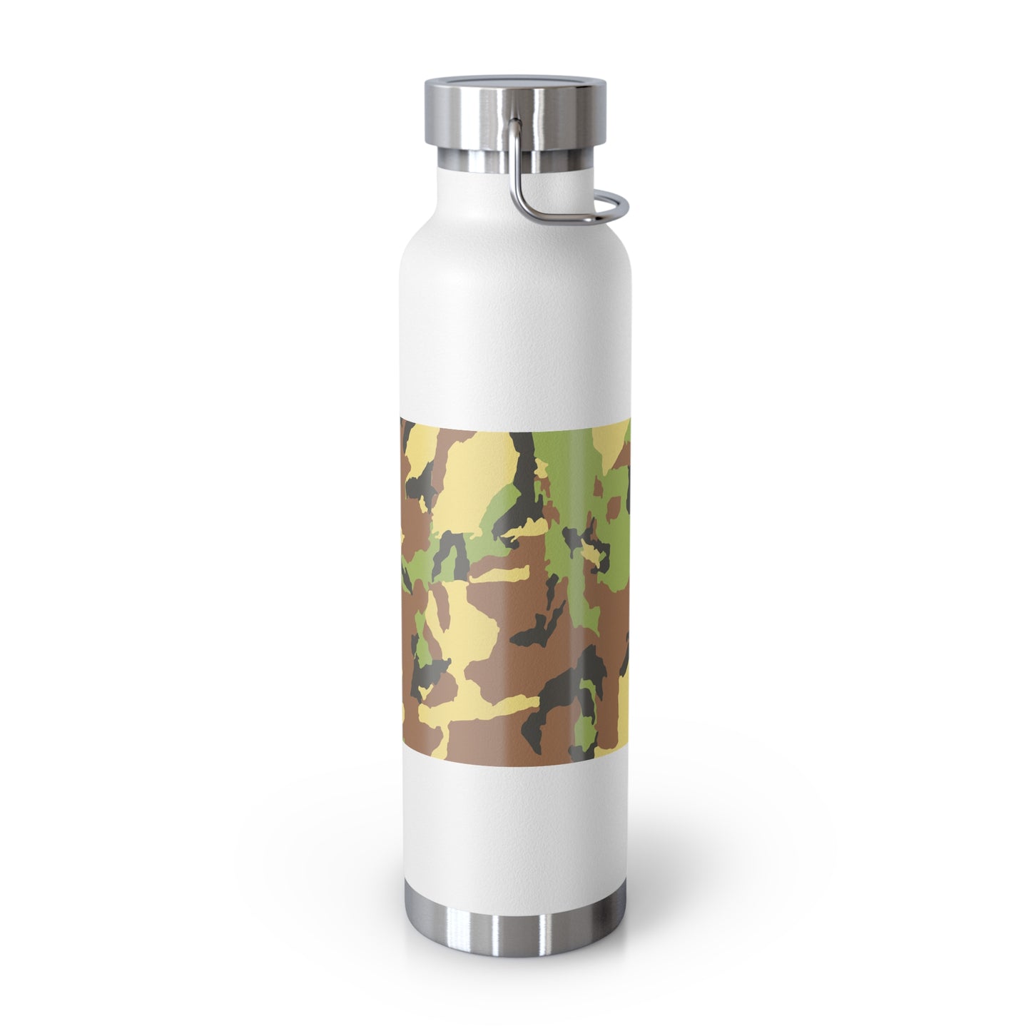 Camouflage Insulated Water Bottle - 22oz Durable Travel Flask