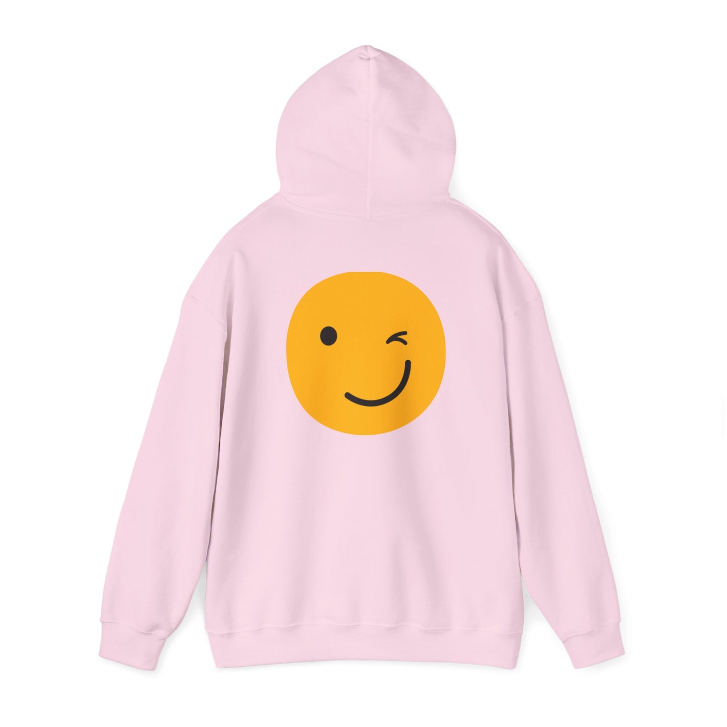 Smiley Face Unisex Hooded Sweatshirt - Fun and Cozy