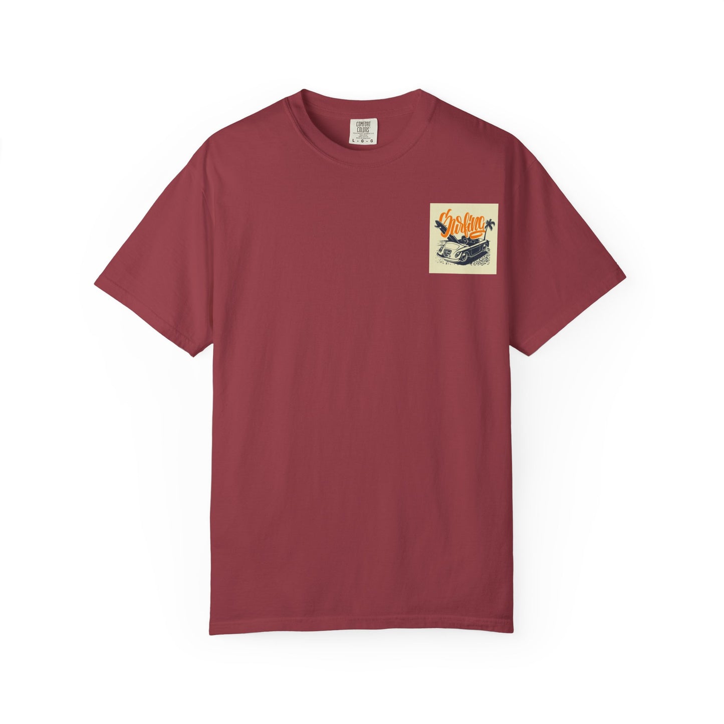 Retro Surfing Unisex T-Shirt, Beach Vibe Tee, Summer Casual Wear, Vacation Shirt, Surf Lover Gift, Ocean Adventure Top