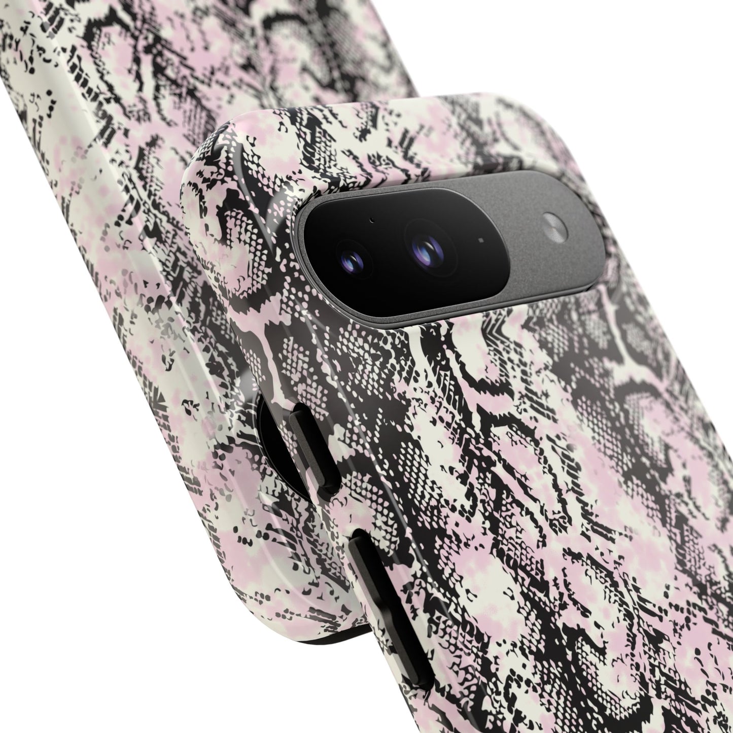 Stylish Snake Print Phone Case – Trendy Design, Tough Protection Make a bold fashion statement while keeping your phone safe with this sleek and durable snake print case.