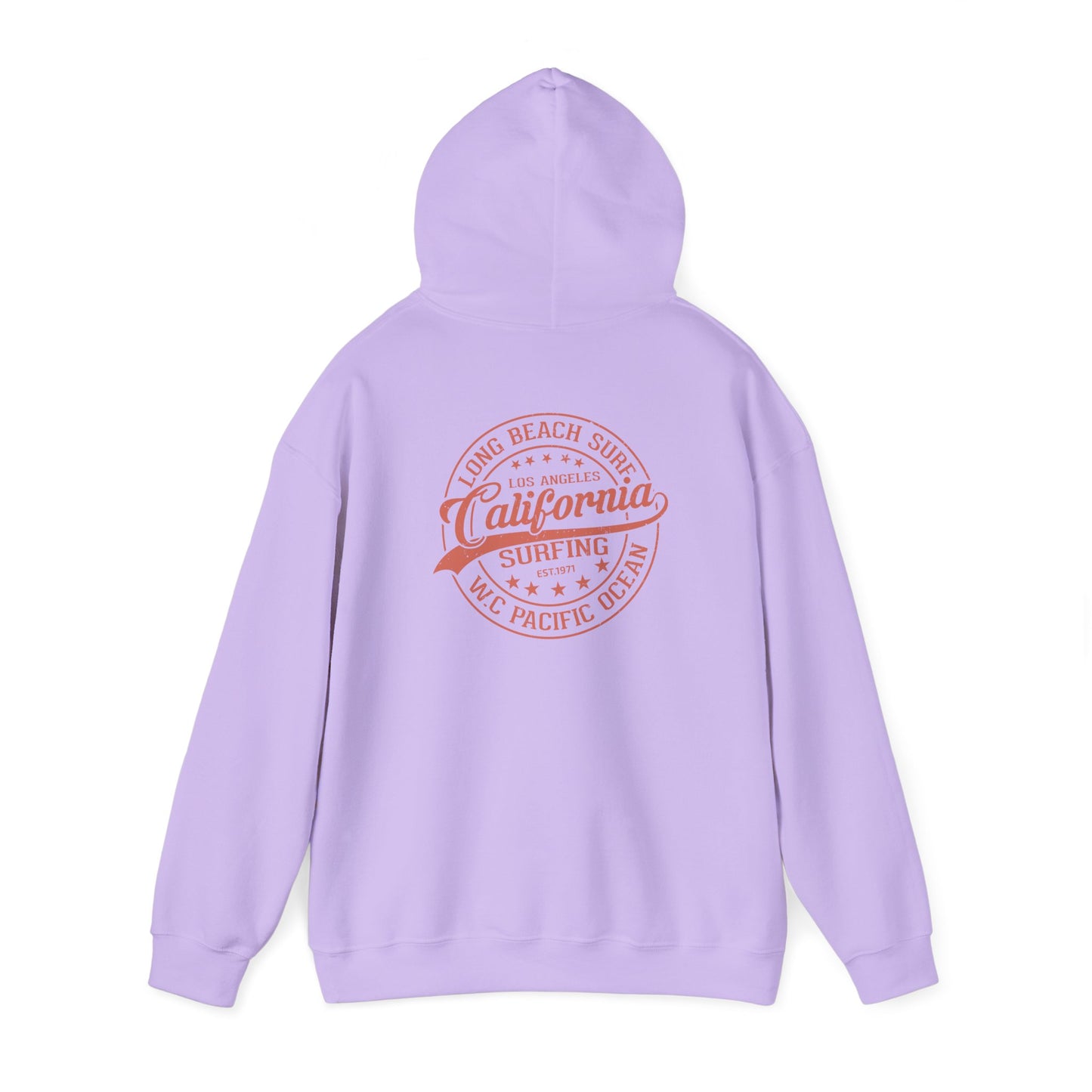California Surf Hoodie, Cozy Sweatshirt for Beach Lovers, Perfect Gift for Surfers, Summer Vibes Apparel, Unisex Surfing