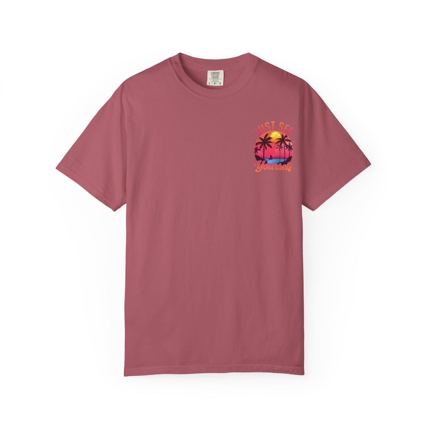 Tropical Vibes T-Shirt, Summer Casual Tee, Unisex Streetwear, Vacation Shirt, Beach Life Apparel, Gift for Travelers